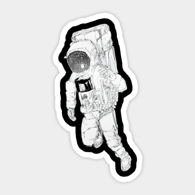 Astronaut PENART Sticker by ThomaneJohnson